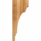 Ekena Millwork Pescadero Rough Sawn Corbel, Western Red Cedar, 6"W x 8"D x 20"H COR06X08X20PEC00RWR - alternate 3
